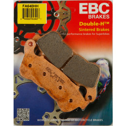EBC Double-H Sintered Front Brake Pads Single Set For Harley-Davidson FA640HH Unpainted