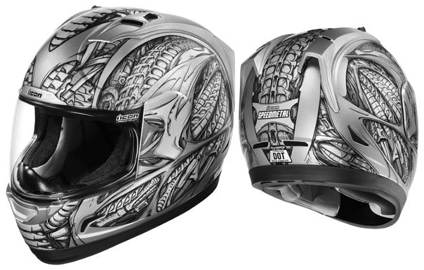 $166.00 Icon Alliance Speedmetal Helmet #103341