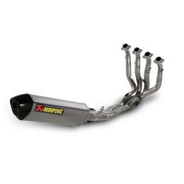 Stainless Steel Header, Stainless Steel Midpipe, Titanium Muffler, Carbon Fiber End Cap Akrapovic Racing 4:2:1 Full Exhaust System Ss Ss Ti Cf For Bmw S1000rr 2010-2013