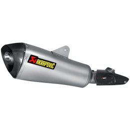 Akrapovic Slip-On Series Exhaust Oval Muffler Stainless For BMW R1200GS 04-09