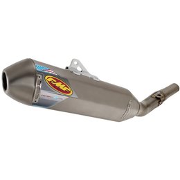 Titanium Muffler/titanium End Cap Fmf Factory 4.1 Rct Slip-on Exhaust Titanium For Kawasaki Kx450f 12-13