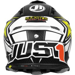 Just1 J12 J-12 Rockstar 2.0 MX Helmet Yellow