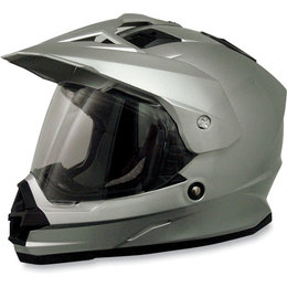 Silver Afx Mens Fx-39ds Fx39 Ds Dual Sport Helmet