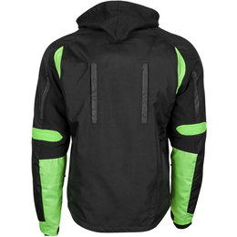 Speed & Strength Mens Fast Forward Armored Textile Jacket Green