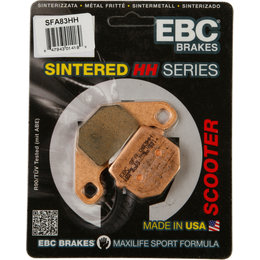 EBC SFA HH Sintered Scooter Front Brake Pads Single Set For Piaggio SFA83HH
