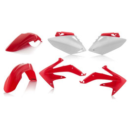 Acerbis Replacement Plastic Kit For Honda CRF450 2007-2008 Red White Red