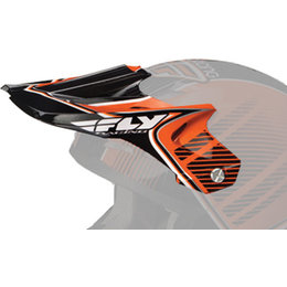 Orange, Black Fly Racing Replacement Visor F Kinetic Pro Trey Canard Replica Helmet Orange Blk