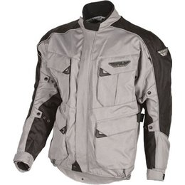Fly Racing Terra Trek-2 Textile Jacket Silver