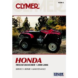 Clymer Repair Manual For Honda ATV TRX350 Rancher 00-06