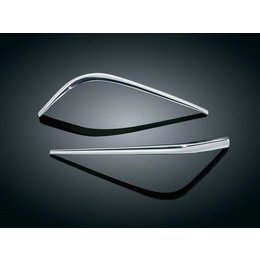 Kuryakyn Trunk Taillight Accents For Honda GL1800 2001-2009 Silver