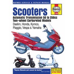 Haynes Repair Manual Automatic Scooters Mopeds 50-250CC