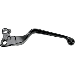 Drag Specialties Slotted Wide Blade Clutch Lever For Harley Matte Black