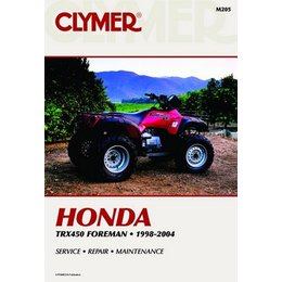 Clymer Repair Manual For Honda ATV TRX450 Foreman 98-04