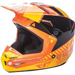 Fly Racing Kinetic Elite Onset MX Offroad Helmet Orange
