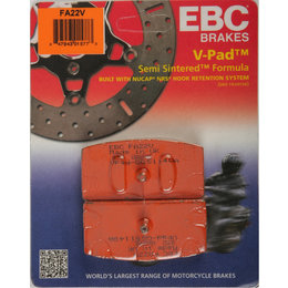 EBC V-Series Semi Sintered Front Brake Pads Single Set ONLY For BMW FA22V Unpainted