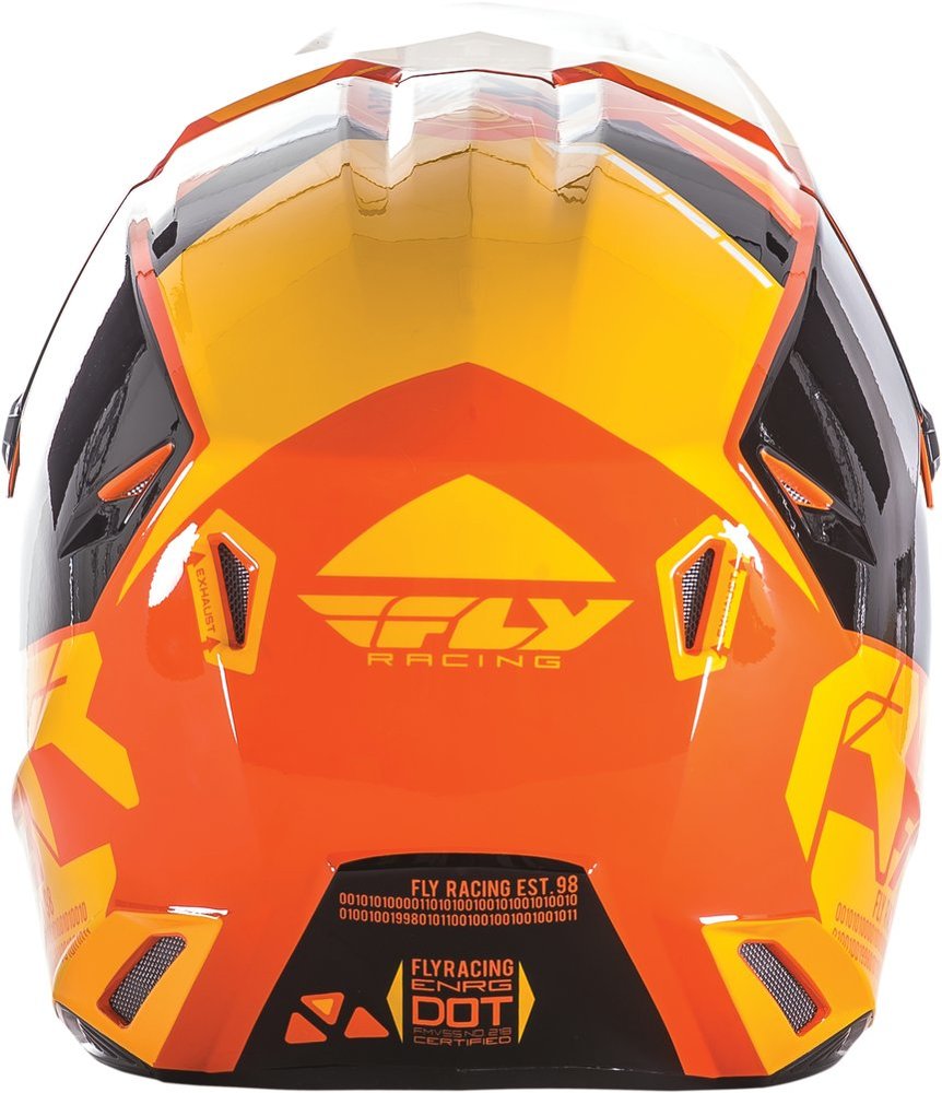 MX ATV Motocross Dirt Bike Fly Racing Youth Kinetic Elite Onset Helmet 2017 