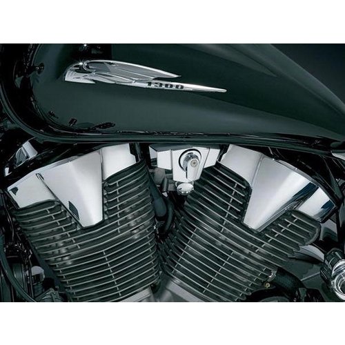 Vtx 1300 chrome store engine covers