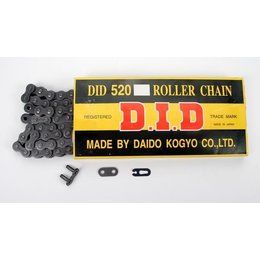 DID Chain 520 Standard Non O-Ring 100 Links Natural