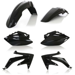 Acerbis Plastic Kit For Honda CRF450R CRF 450R 2007-2008 Black Black