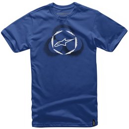 Alpinestars Mens Trio T-Shirt Blue
