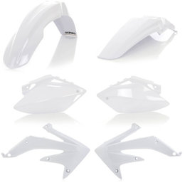 Acerbis Plastic Kit For Honda CRF450R CRF 450R 2007-2008 White White