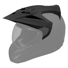 Black Rubatone Icon Replacement Visor For Variant Dual Sport Helmet