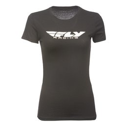 Fly Racing Womens Corporate T-Shirt Black