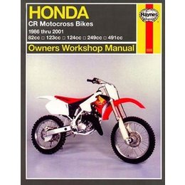 Haynes Repair Manual For Honda CR 80R/125R/250R/500R 86-01