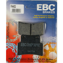 EBC Organic Front Brake Pads Single Set For Aprilia FA432 Unpainted