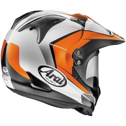 Orange Arai Xd4 Xd-4 Flare Dual Sport Helmet