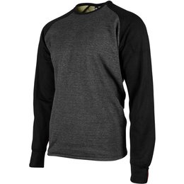 Speed & Strength Mens Soul Shaker Pullover Crew Neck Moto Shirt Black