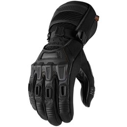 Icon Mens Raiden Alcan Cold Weather Textile Gloves Black