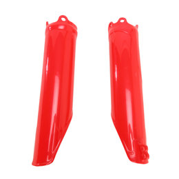 UFO Plastics Fork Sliders Guards Pair For Honda CRF250R Red HO04661-070 Red