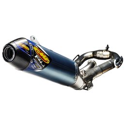 FMF Factory 4.1 RCT Full Exhaust System W Carbon Endcap Ti Bl For Yam YZ450F 14