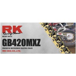 RK Chain GB 420 MXZ Heavy-Duty 120 Links Gold
