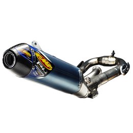 FMF Factory 4.1 RCT Full Exhaust System W Carbon Endcap Ti Bl For Yam YZ250F 14