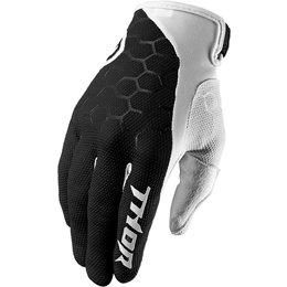 Thor Mens Draft Comb Textile Gloves Black