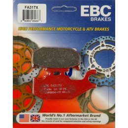 EBC Carbon X Sport Front Right ATV Brake Pads Single Set For Can-Am FA317X