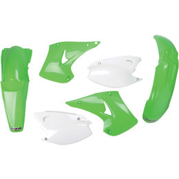 UFO Plastics Complete Plastic Body Kit For Kawasaki Original Color KAKIT201-999 Green