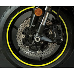 FLU Designs Wheel Trim Decal Kit Fluorescent Yellow