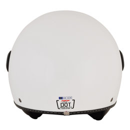 AFX FX-33 FX33 Open Face Scooter Helmet White