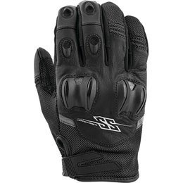 Speed & Strength Mens Power And The Glory Leather Riding Gloves Black