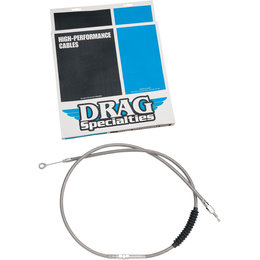 Drag Specialties 74-11/16 In Braided Stainless Clutch Cable For Harley 0652-1458