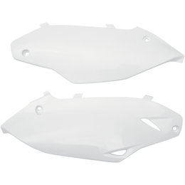 UFO Plastics Side Panels Pair For Kawasaki White KA04720-047 White
