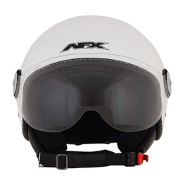 AFX FX-33 FX33 Open Face Scooter Helmet White