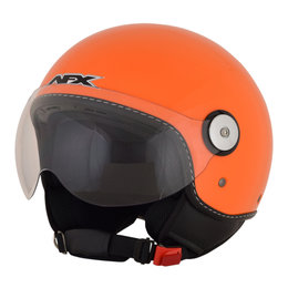 AFX FX-33 FX33 Open Face Scooter Helmet Orange