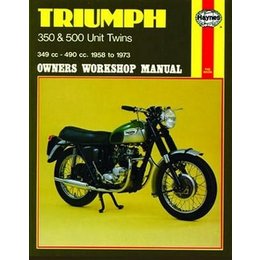 Haynes Repair Manual For Triumph 350 500 Twin 58-73