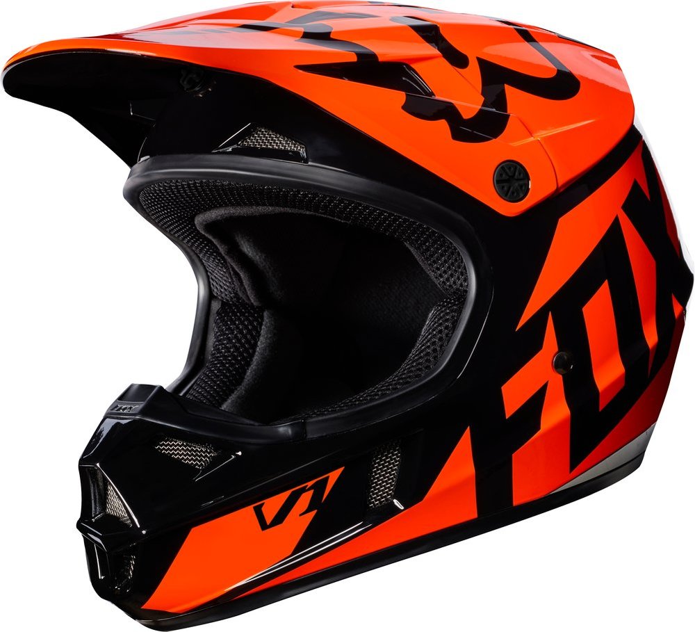 $119.95 Fox Racing Youth V1 Race MX Motocross Helmet #995527