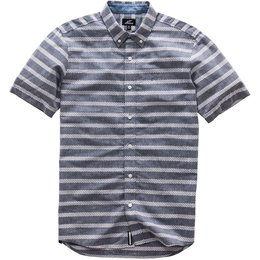 Alpinestars Mens Singular Short Sleeve Button Up Woven Shirt Grey