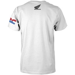 White Honda Mens Hrc Racing T-shirt 2013